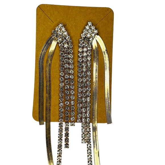 Fancy Dangle earrings - Picture 2 of 2